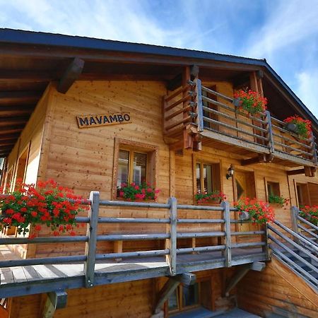 Chalet Mavambo Le Chable Luaran gambar