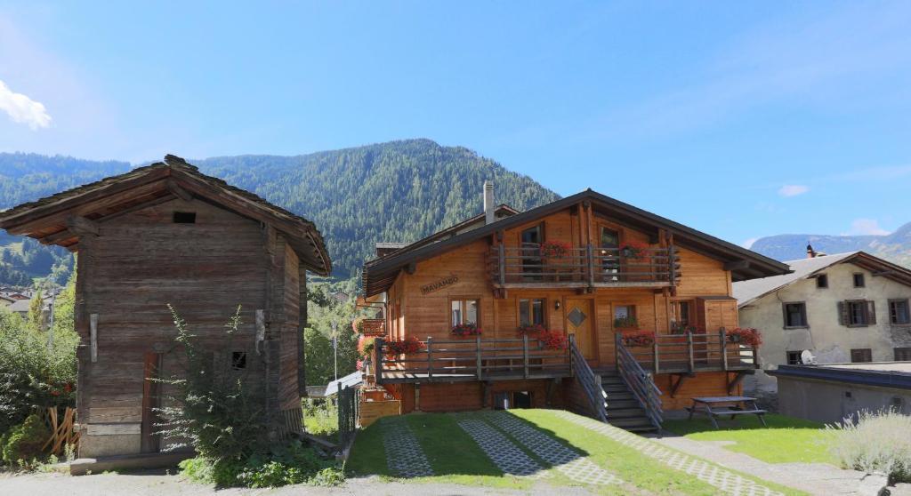 Chalet Mavambo Le Chable Luaran gambar