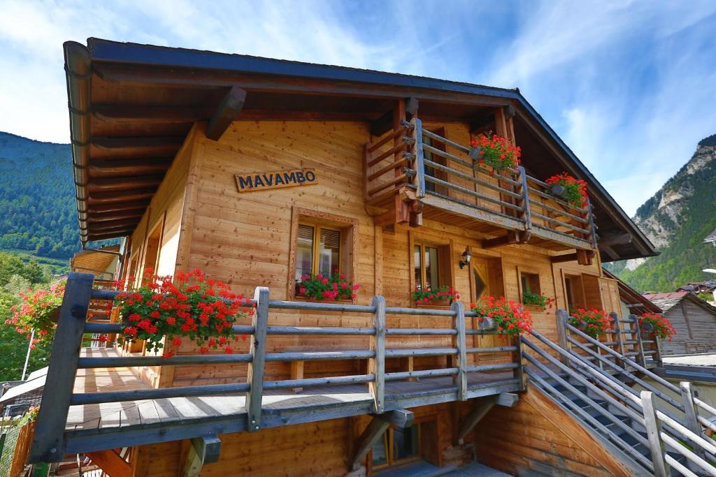 Chalet Mavambo Le Chable Luaran gambar