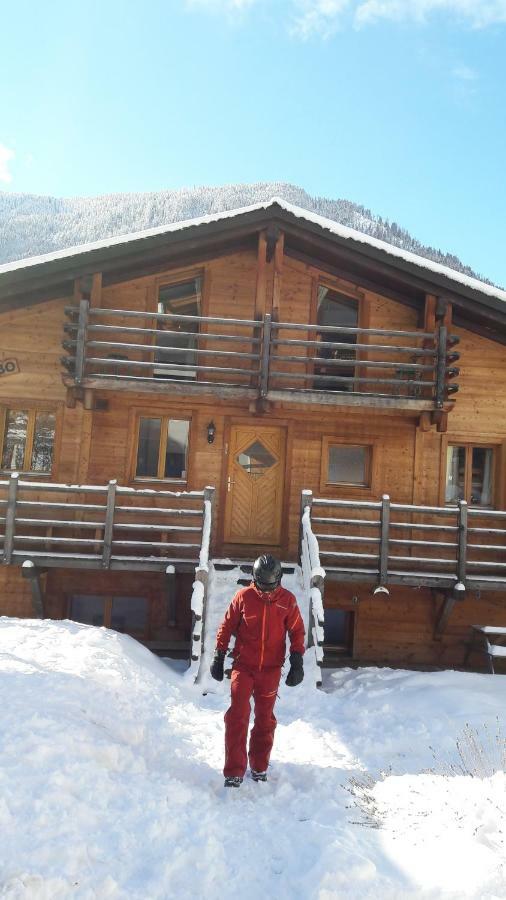 Chalet Mavambo Le Chable Luaran gambar