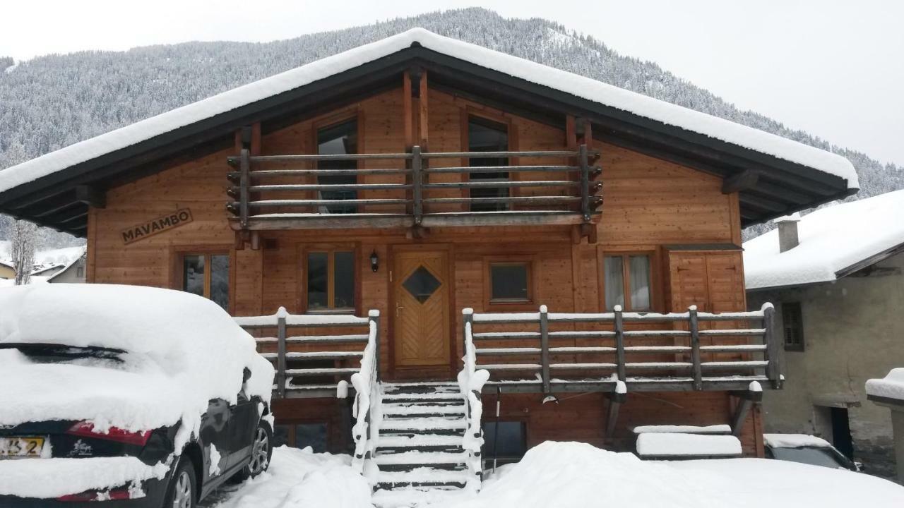Chalet Mavambo Le Chable Luaran gambar